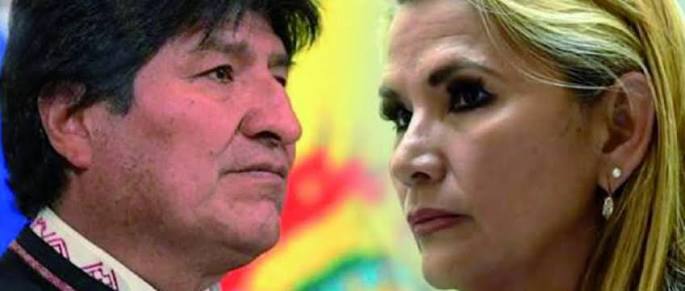 Áñez critica a Morales por su postura sobre el fallo de La Haya
