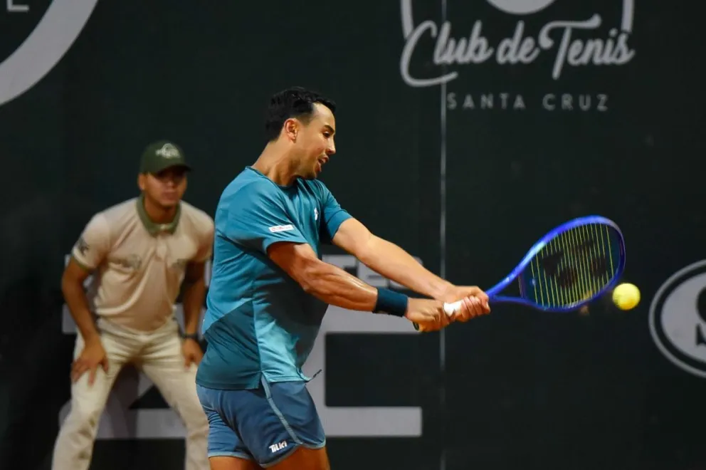 Hugo Dellien logra su pase a cuartos de final en el Bolivia Open
