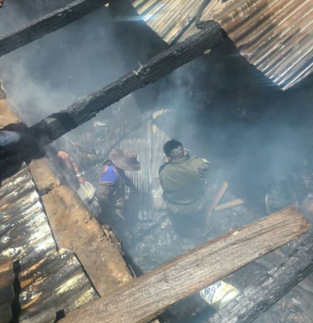 Desastre en Potosí: Incendio devasta vivienda en la zona alta