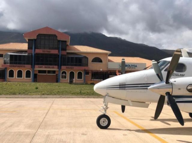 Avanzan las obras en el aeropuerto Capitán Rojas de Potosí