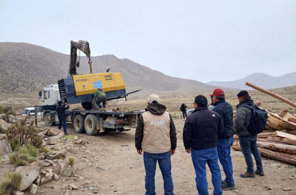 Intervención de la AJAM revela actividad minera ilegal en Potosí
