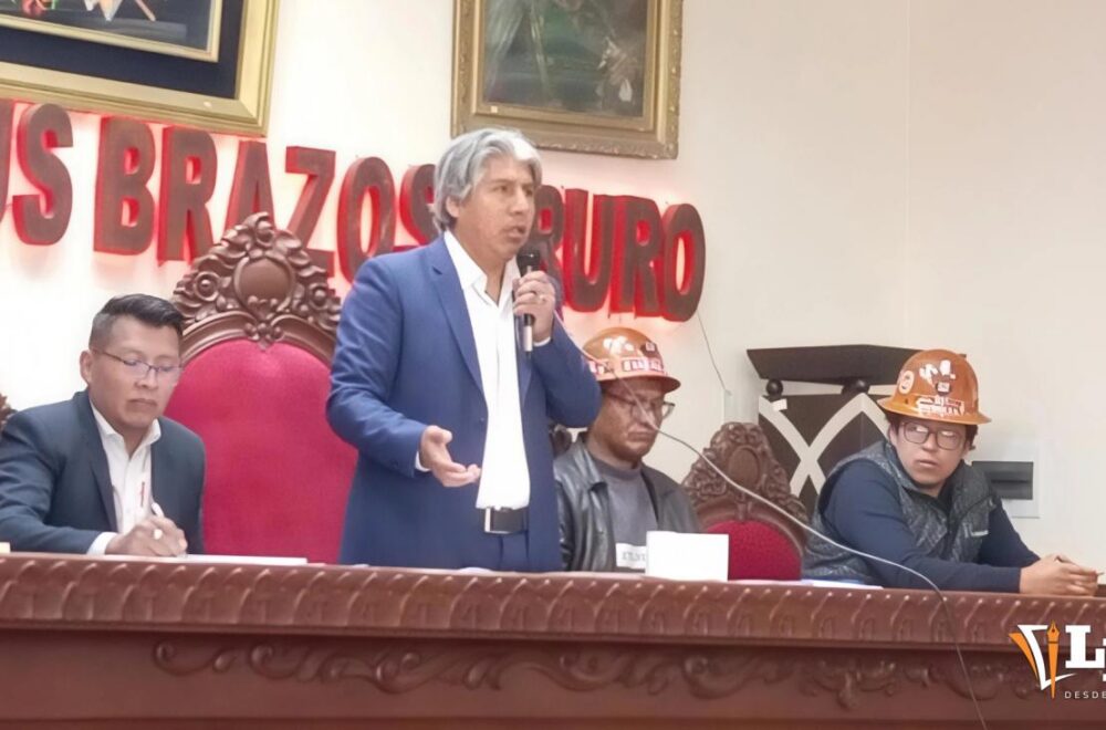 Acciones contundentes contra la minería ilegal en Oruro