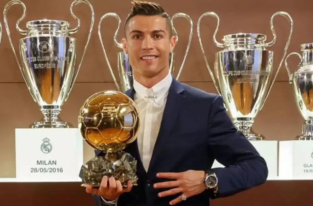 Cristiano Ronaldo se posiciona como el mejor en el Balón de Oro de Todos los Tiempos