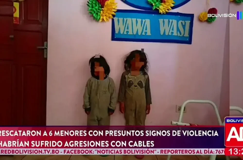 Seis niños rescatados en Potosí por presunta violencia familiar