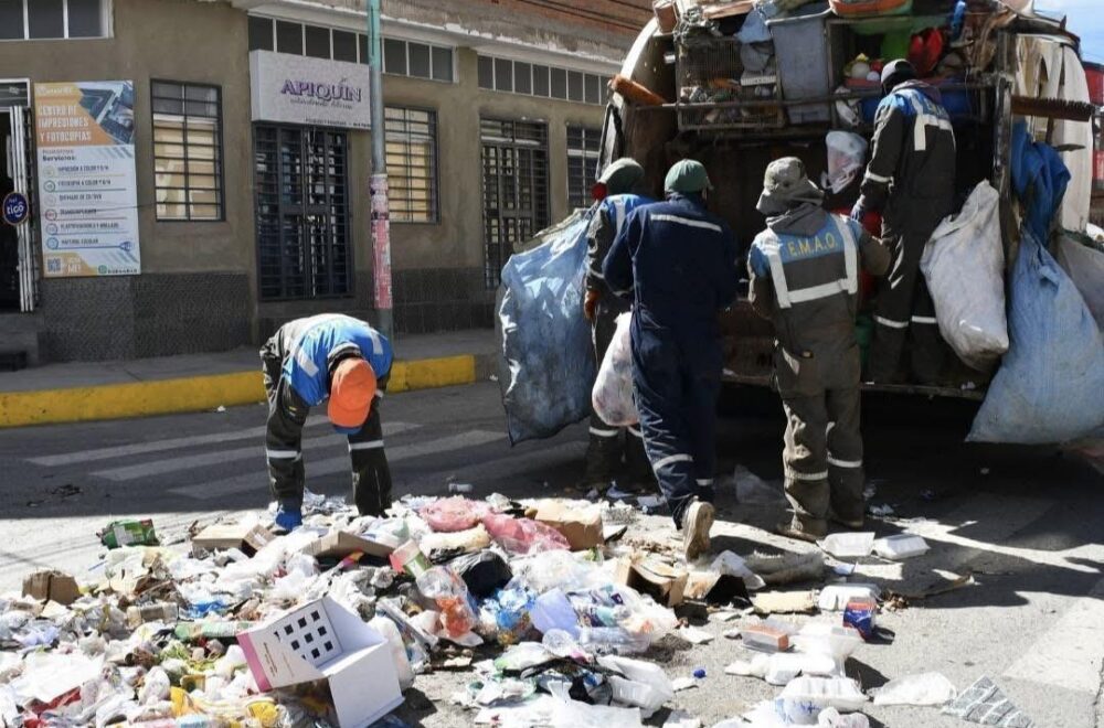 Concejo Municipal de Oruro descarta incremento en tarifas de aseo
