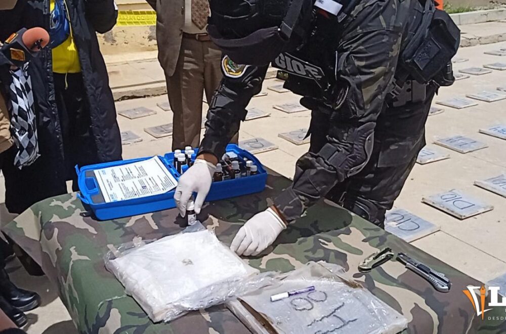Operativo contra el narcotráfico: se incautan 330 kilogramos de drogas valoradas en 500 mil dólares