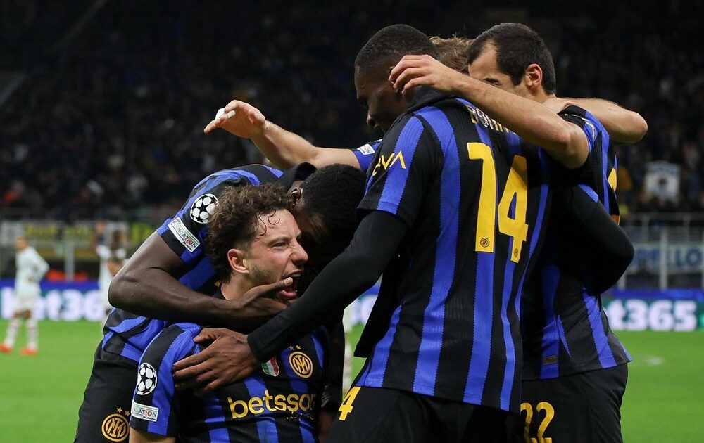 El Inter de Milán logra su primera victoria en Champions a pesar de jugar con diez